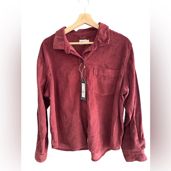 ALPINE DESIGN ' CORD SHIRT ' WOMENS ' RELAXED FIT - 100% COTTON ' PRE-WASHED - Picture 1 of 6